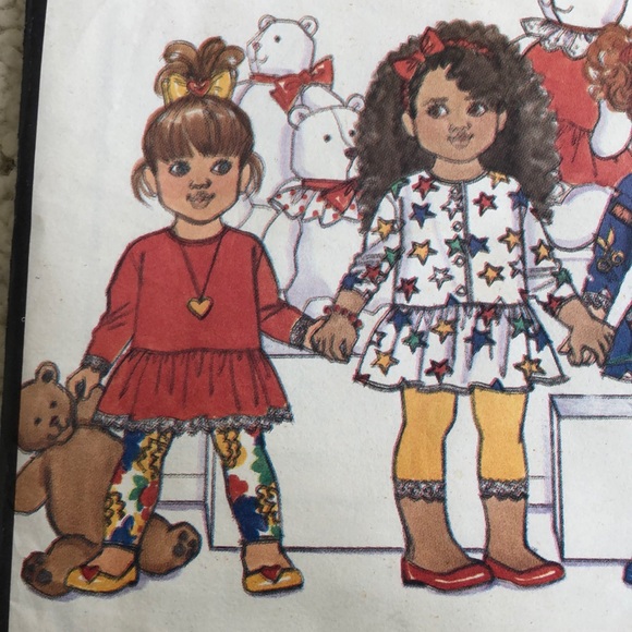 -1991 new  vintage Butterick toddler/children’s easy fun wear sewing pattern - Picture 4 of 16